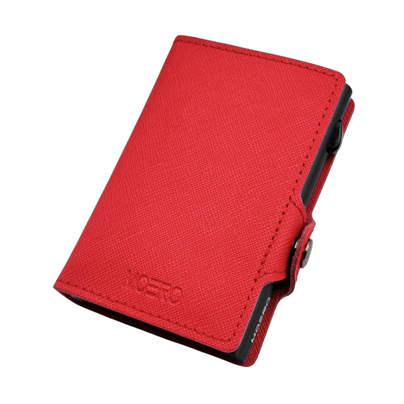 Moero Linea Classic Classic Saffiano portafoglio rosso 4.0 RFID