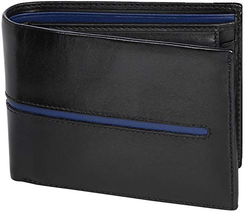 Visconti Monza portafoglio uomo in pelle RFID nero