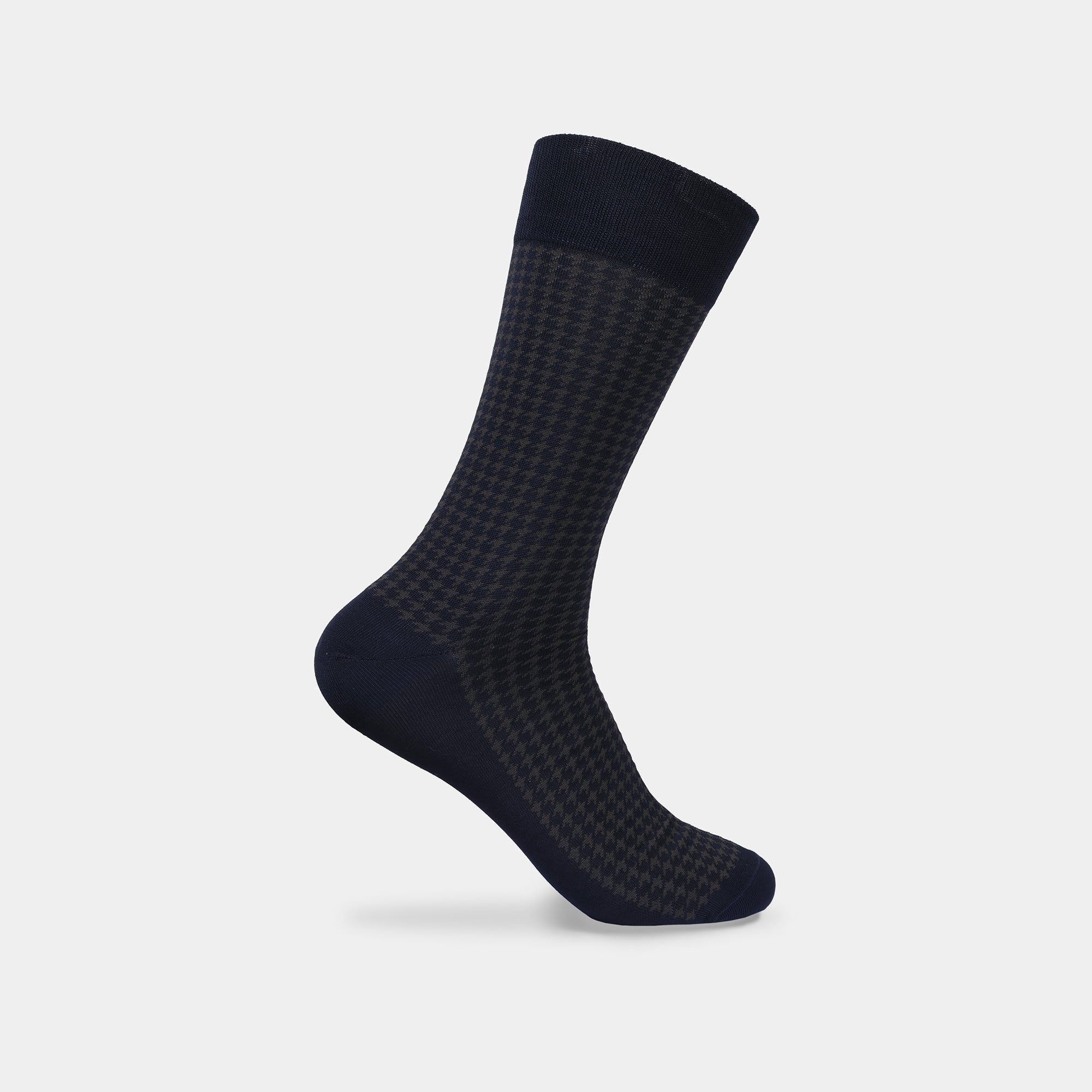 Miguel Bellido Calcetines Calcetín corto calzino blu cotone mercerizzato 39-42