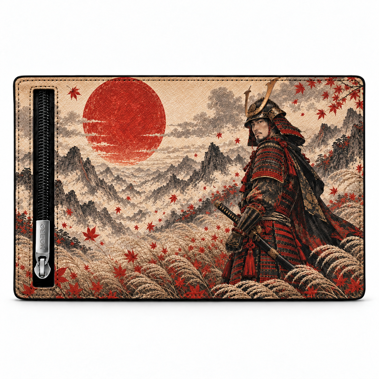 Moero Edizioni Speciali Samurai portafoglio con portamonete zip