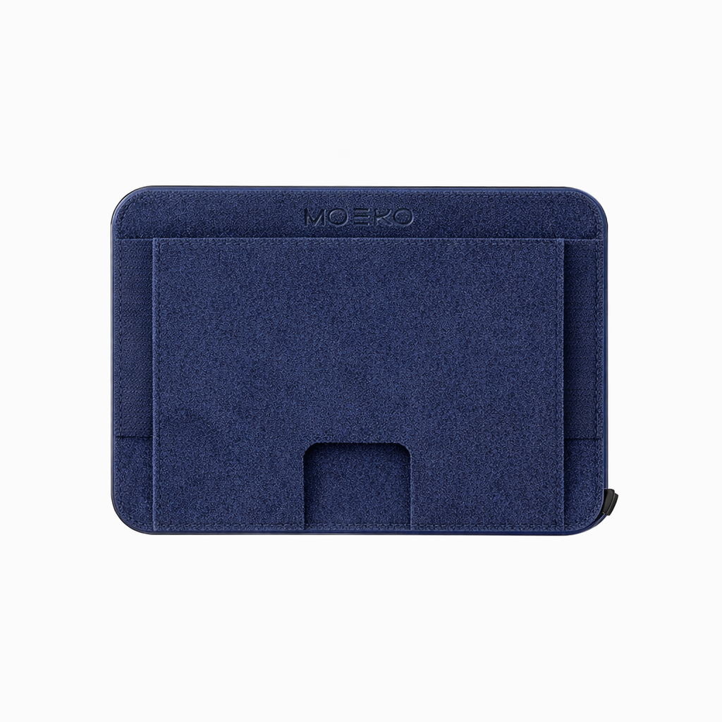 Moero Linea M2 M2 Pro portacarte MagSafe Nero RFID alluminio
