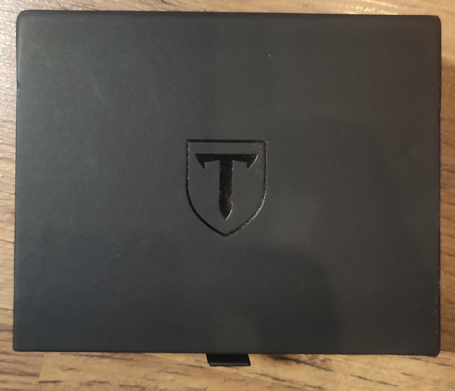 TENBST Card Holder portafoglio slim 8 carte Nero RFID