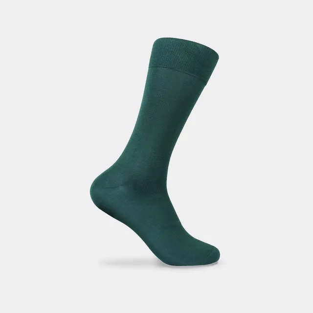 Miguel Bellido Calcetines calzini corti verde 39-42/43-46 senza cuciture