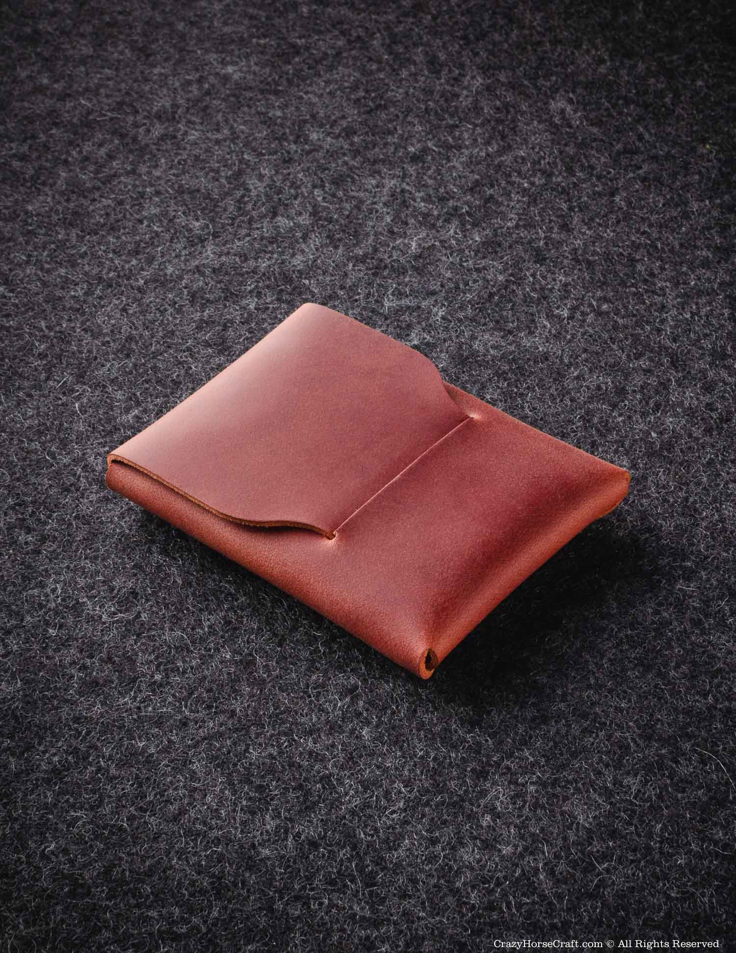 Crazy Horse Craft Wallets & Card Holders portafoglio slim Classic Brown