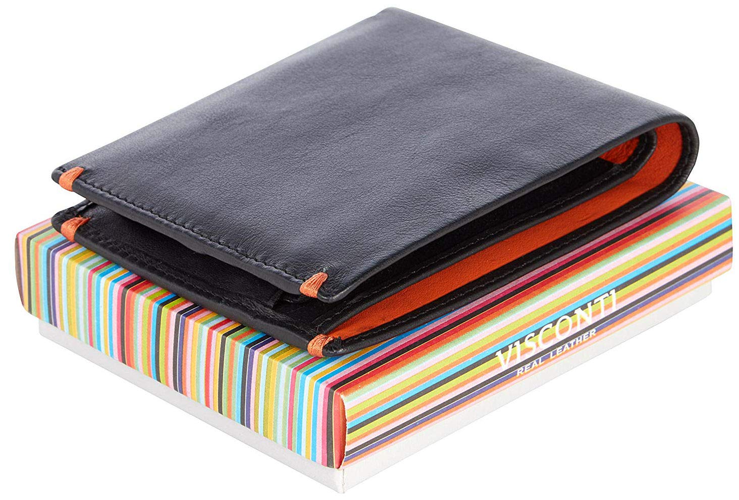 Visconti Hunters Wallets portafoglio uomo vera pelle Tap'n'Go RFID con portamonete