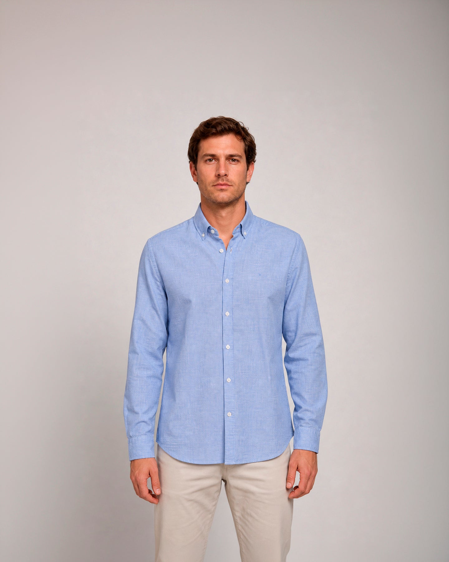 Miguel Bellido Camisas Camisa casual estampada de algodón 2