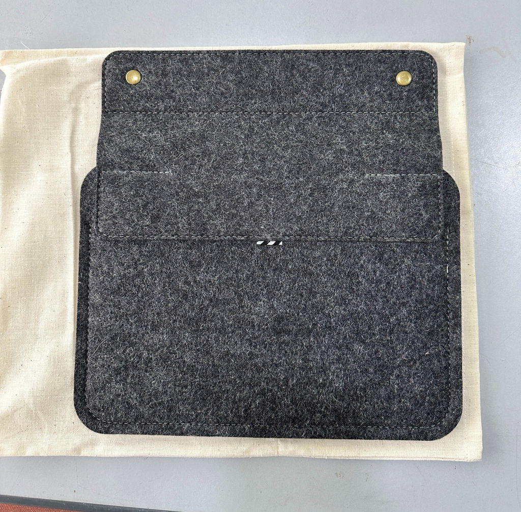 Crazy Horse Craft iPad and Kindle Cases custodia iPad Stone Grey in pelle