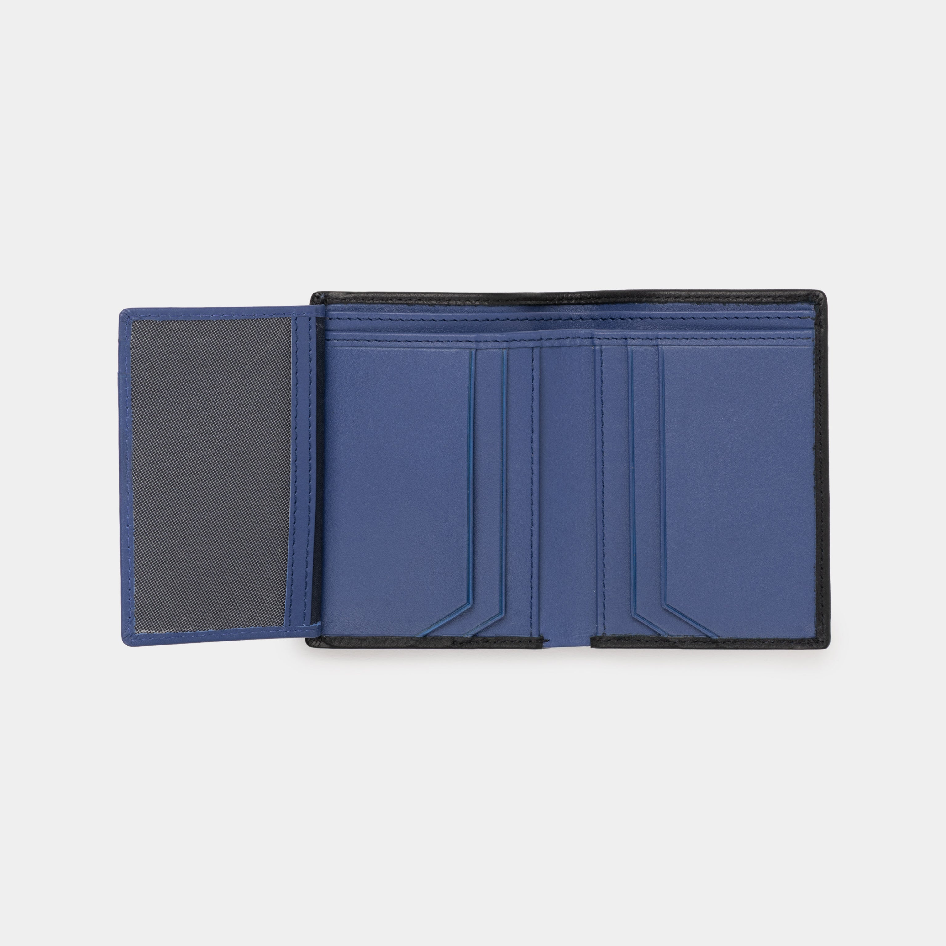 Miguel Bellido Carteras Hamburgo portafoglio Nero RFID