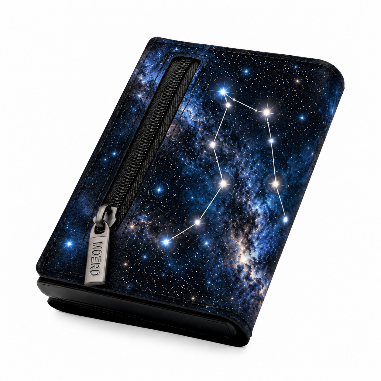 Moero Edizioni Speciali Pro Gemelli Zodiac portafoglio RFID Saffiano