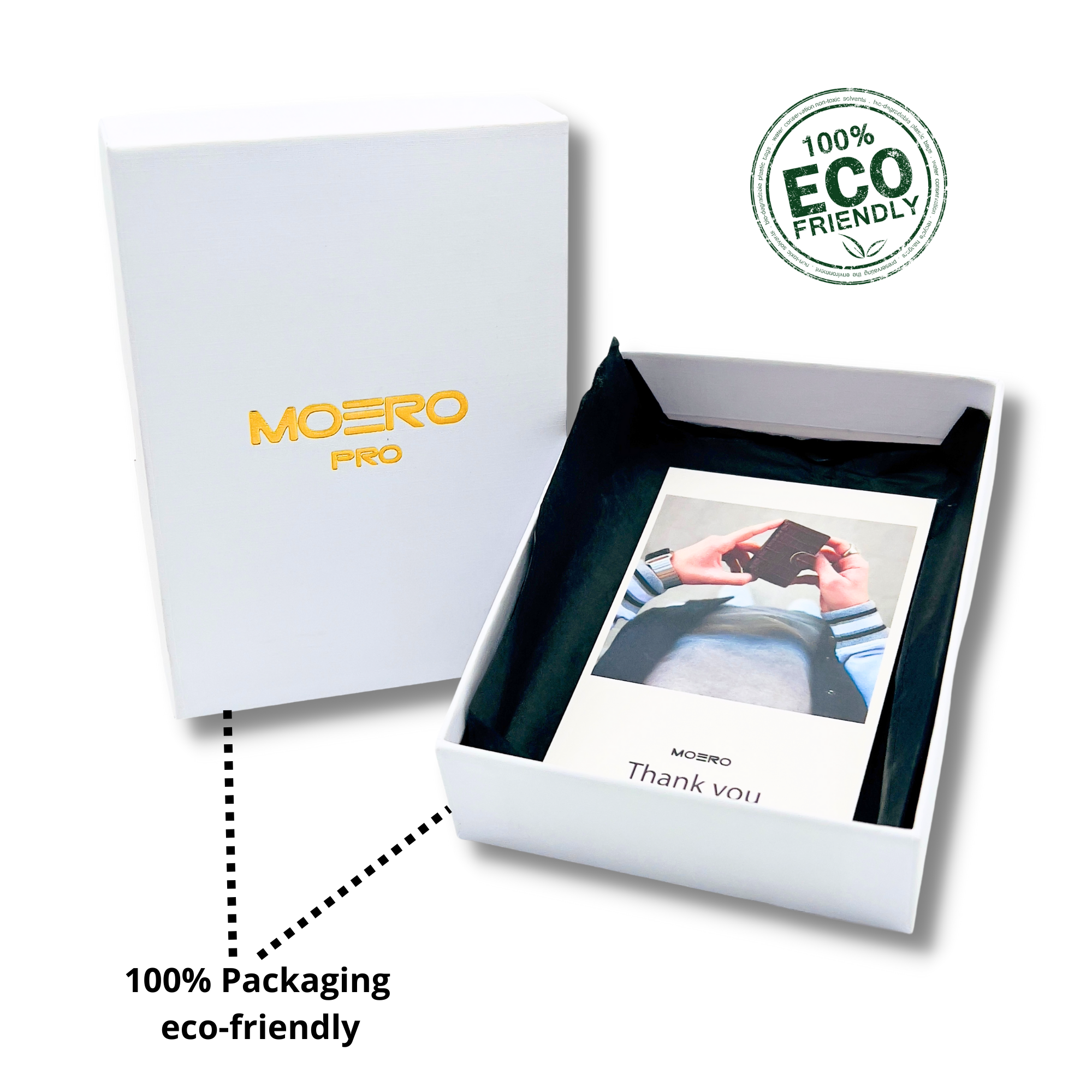 Moero Linea PRO PRO PLUS Zip portafoglio RFID Blue Magenta