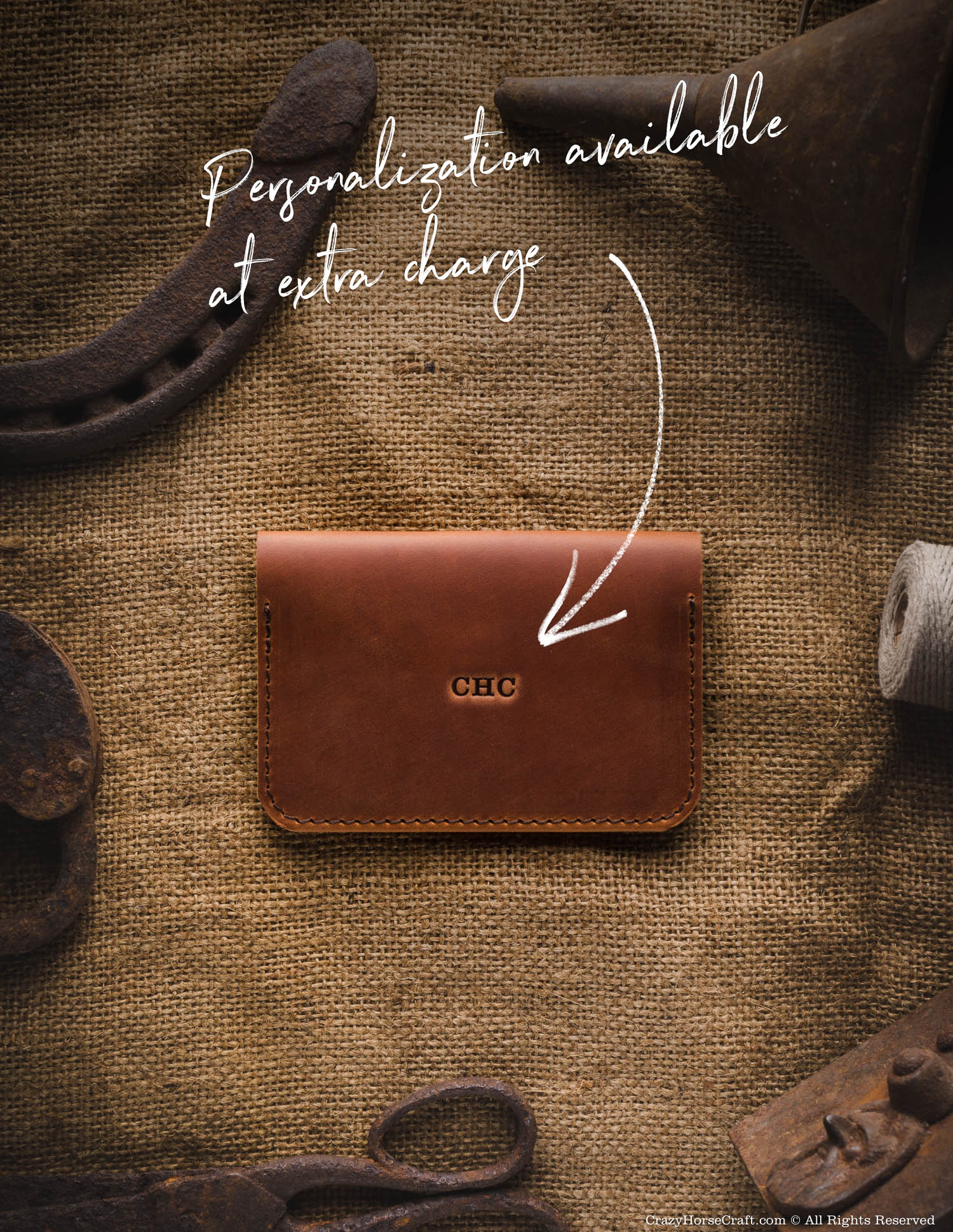 Crazy Horse Craft Wallets & Card Holders Portafoglio Classic Brown