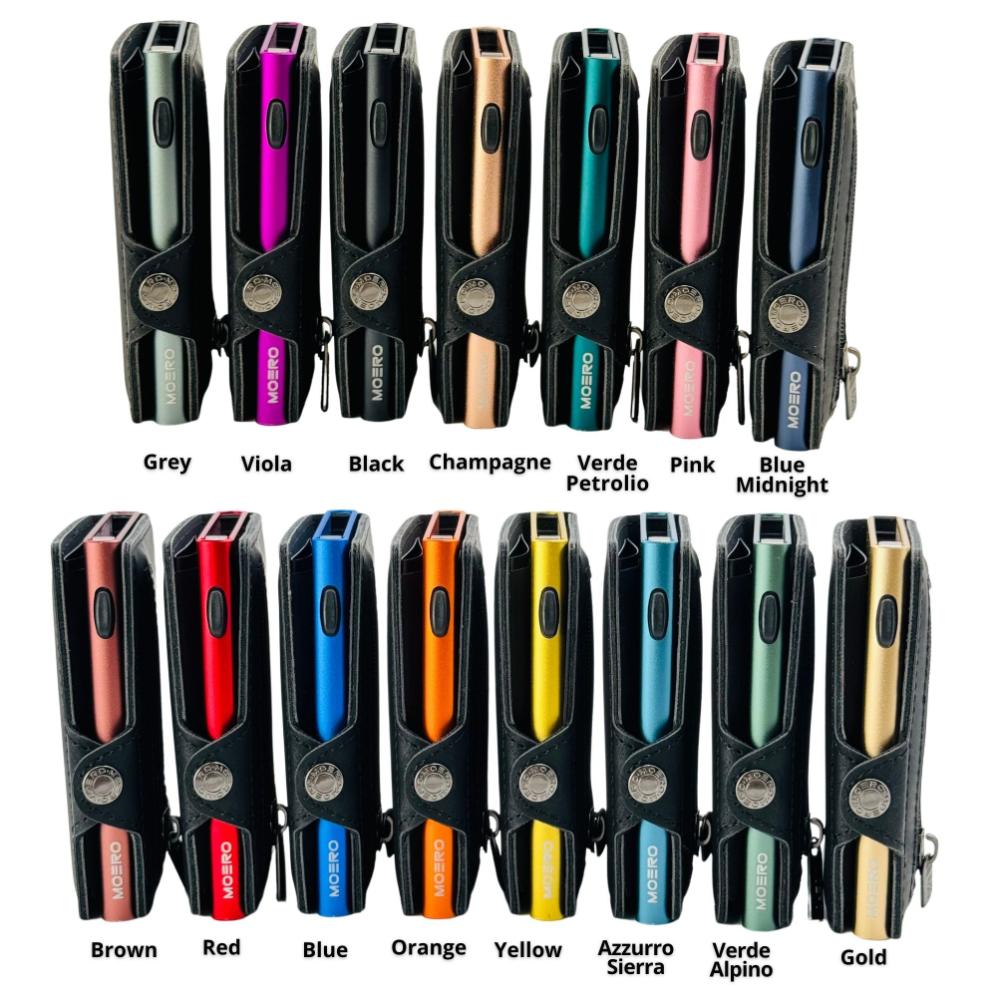 Moero Linea Classic Classic Vintage portafoglio nero vegano RFID