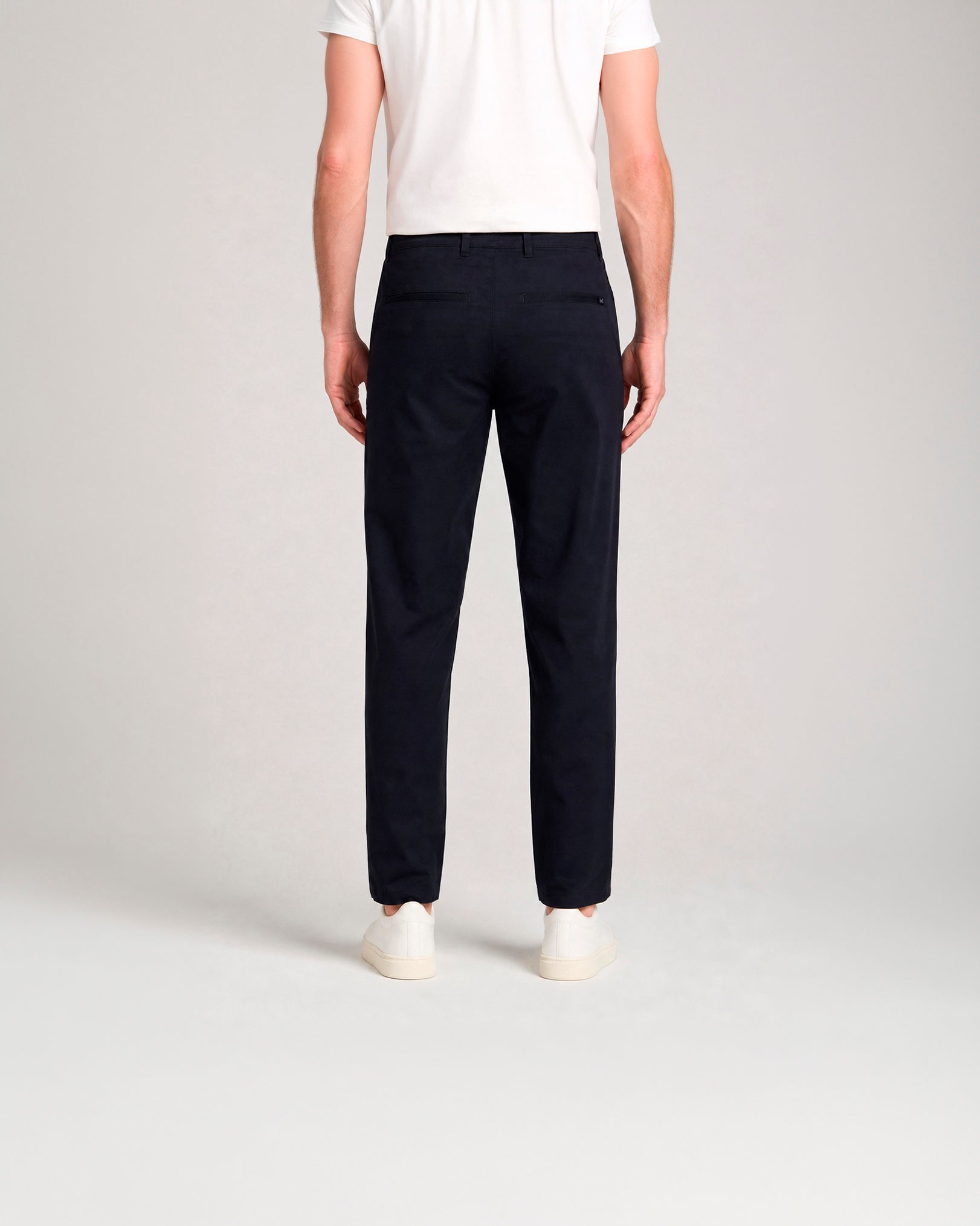 Miguel Bellido Pantalones Pantalone chino in cotone elasticizzato blu taglie 38-50