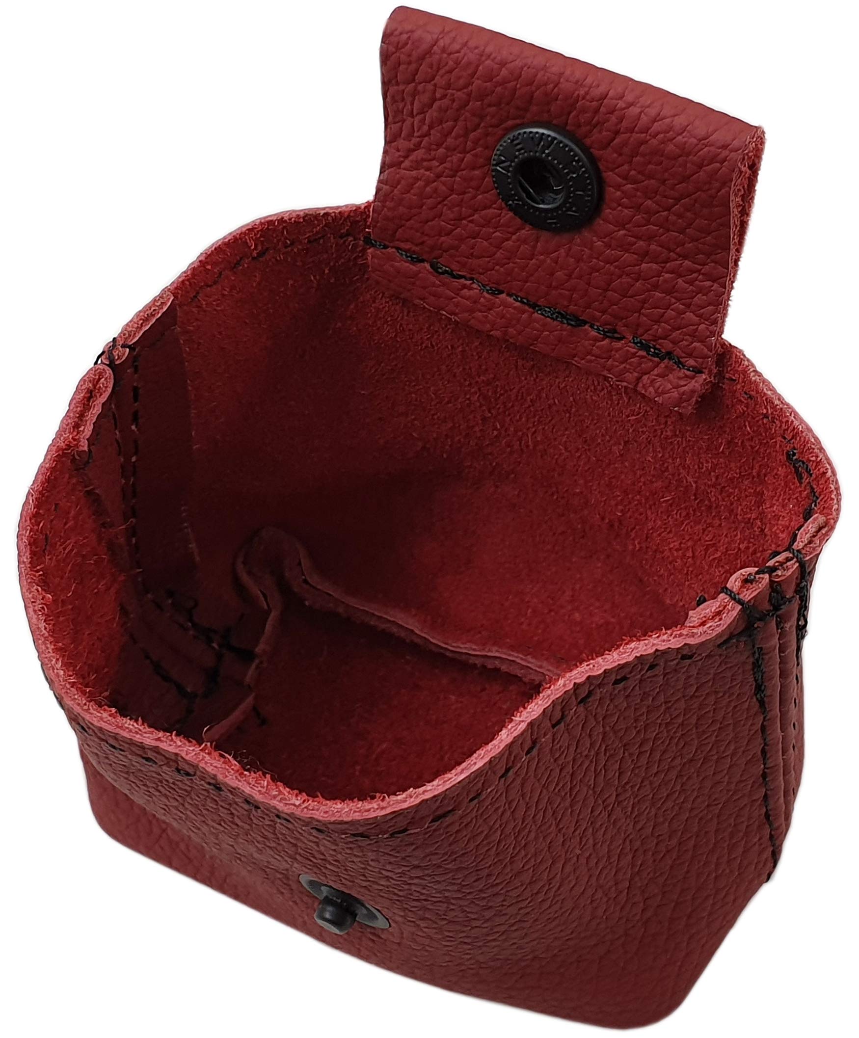 myledershop Münzbörsen portamonete in pelle di vacchetta