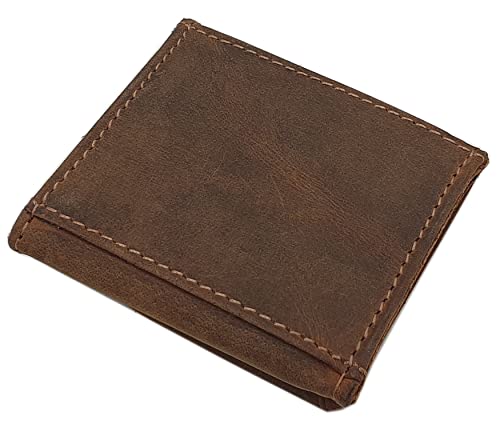 myledershop Münzbörsen portamonete viennese pelle di bufalo cognac