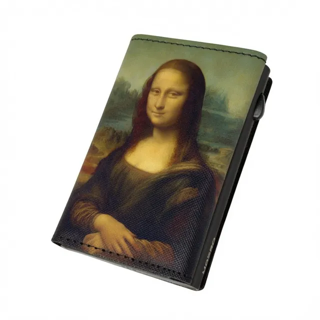 Moero Edizioni Speciali Gioconda portafoglio RFID zip