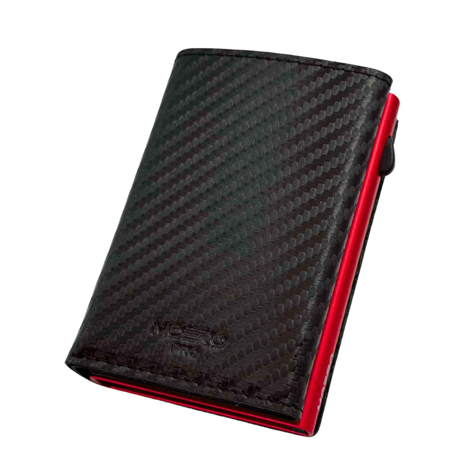 Moero Linea PRO PRO PLUS portafoglio nero 4.0 in carbonio RFID