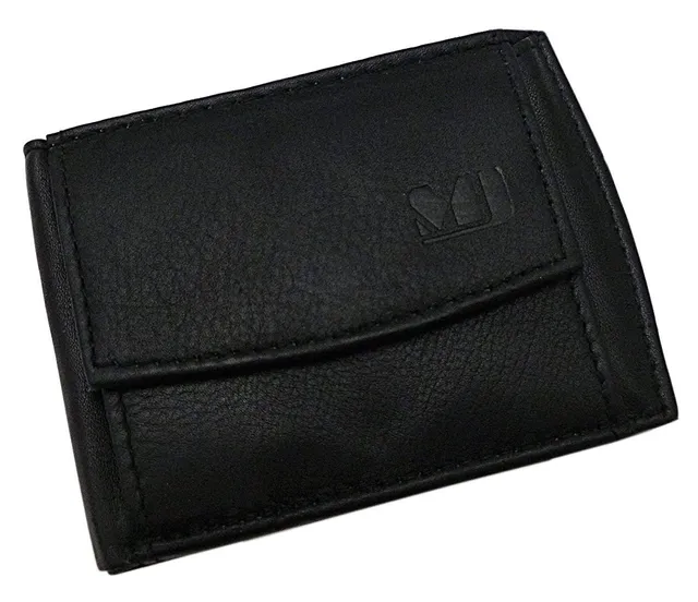 myledershop Münzbörsen MJ-Design-Germany portamonete nero pelle vitello