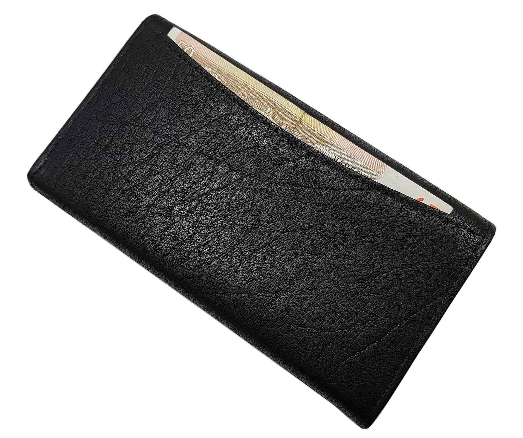myledershop Kellnerbörsen portafoglio cameriere in pelle di bufalo nero