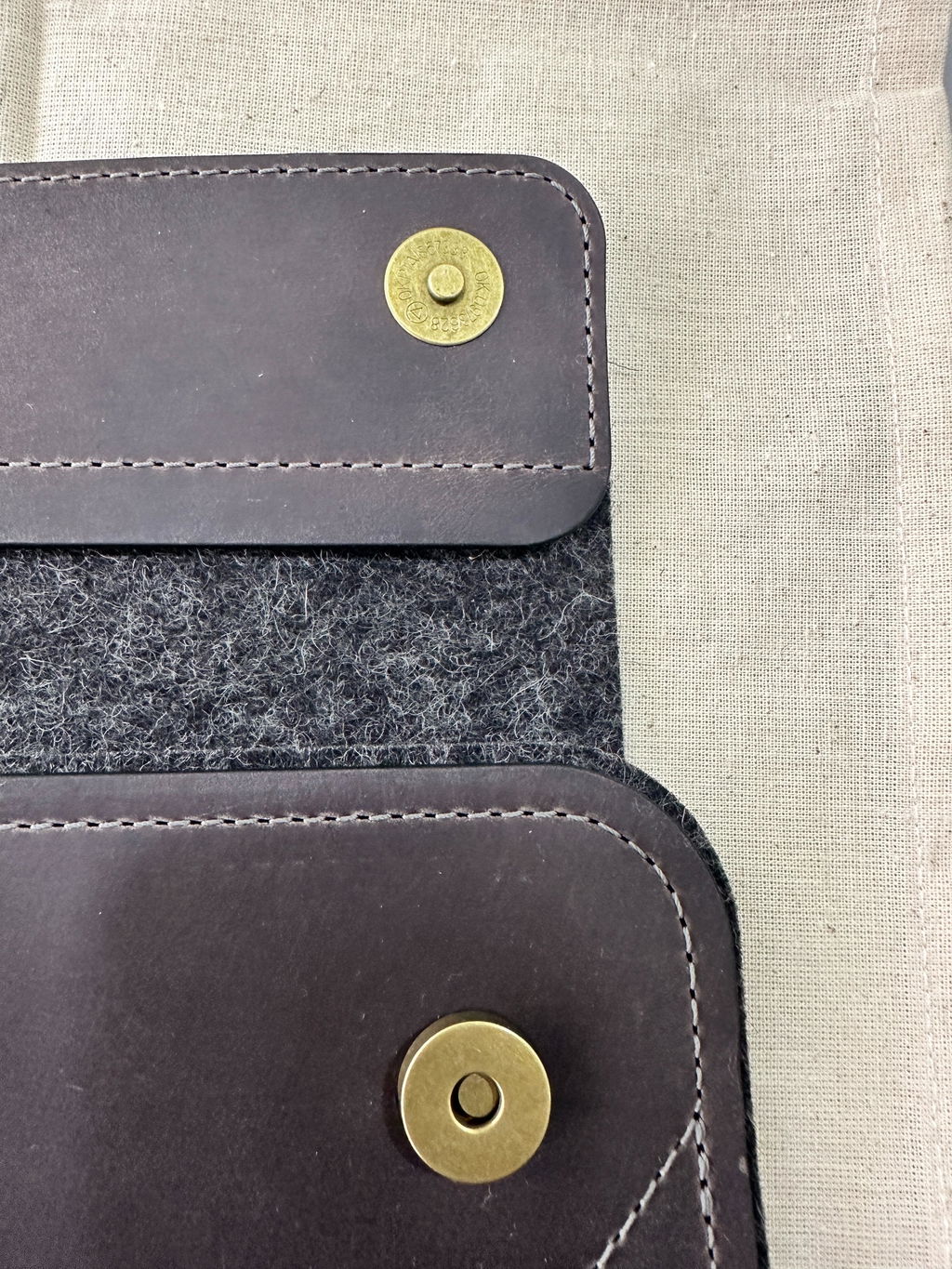 Crazy Horse Craft iPad and Kindle Cases custodia iPad Stone Grey in pelle