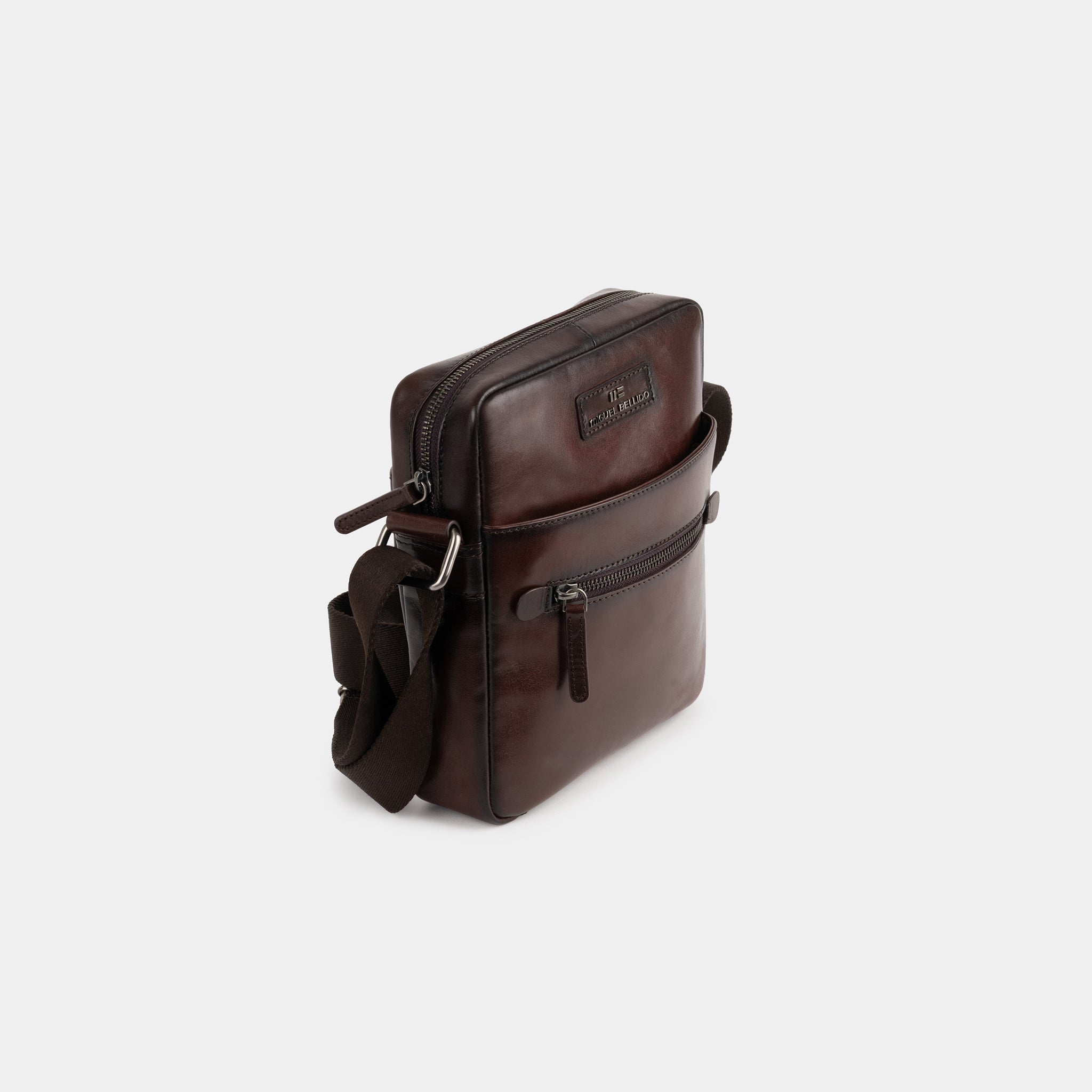 Miguel Bellido Bolsos cruzados para hombre Budapest bolso cruzado in pelle