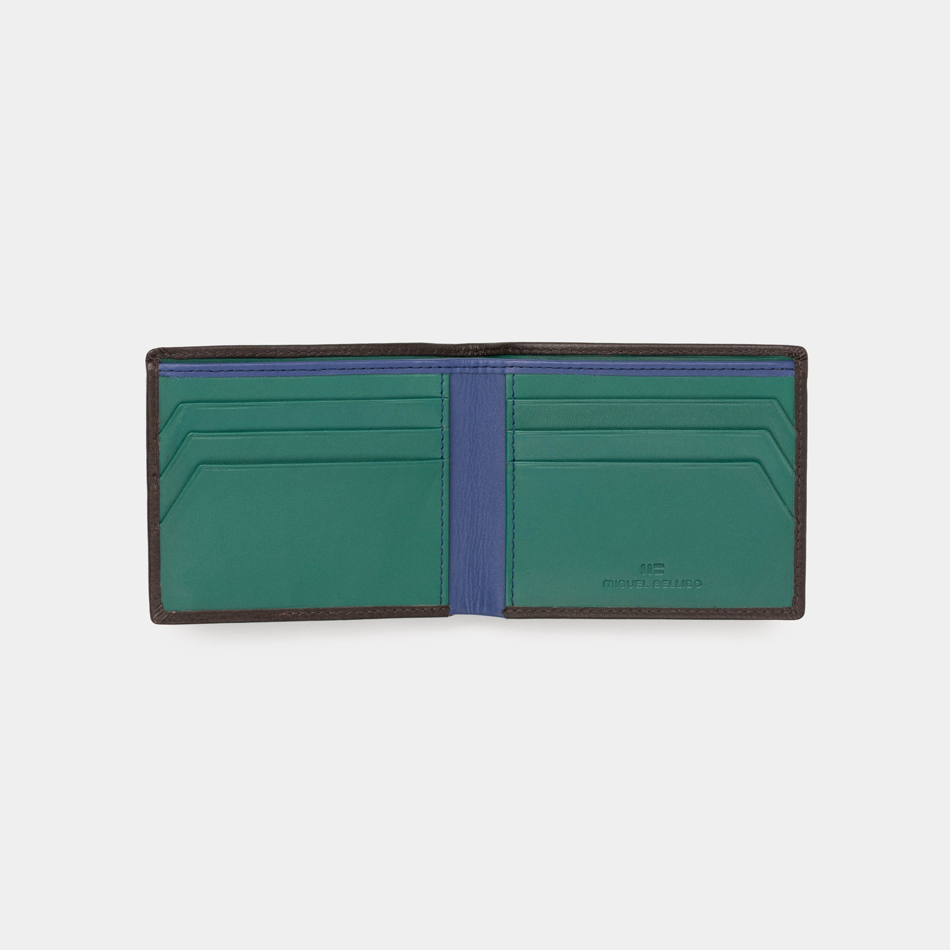 Miguel Bellido Carteras Hamburgo portafoglio nero con portacarte RFID