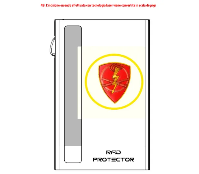 Moero Linea Air Air portafoglio ultrasottile in pelle RFID