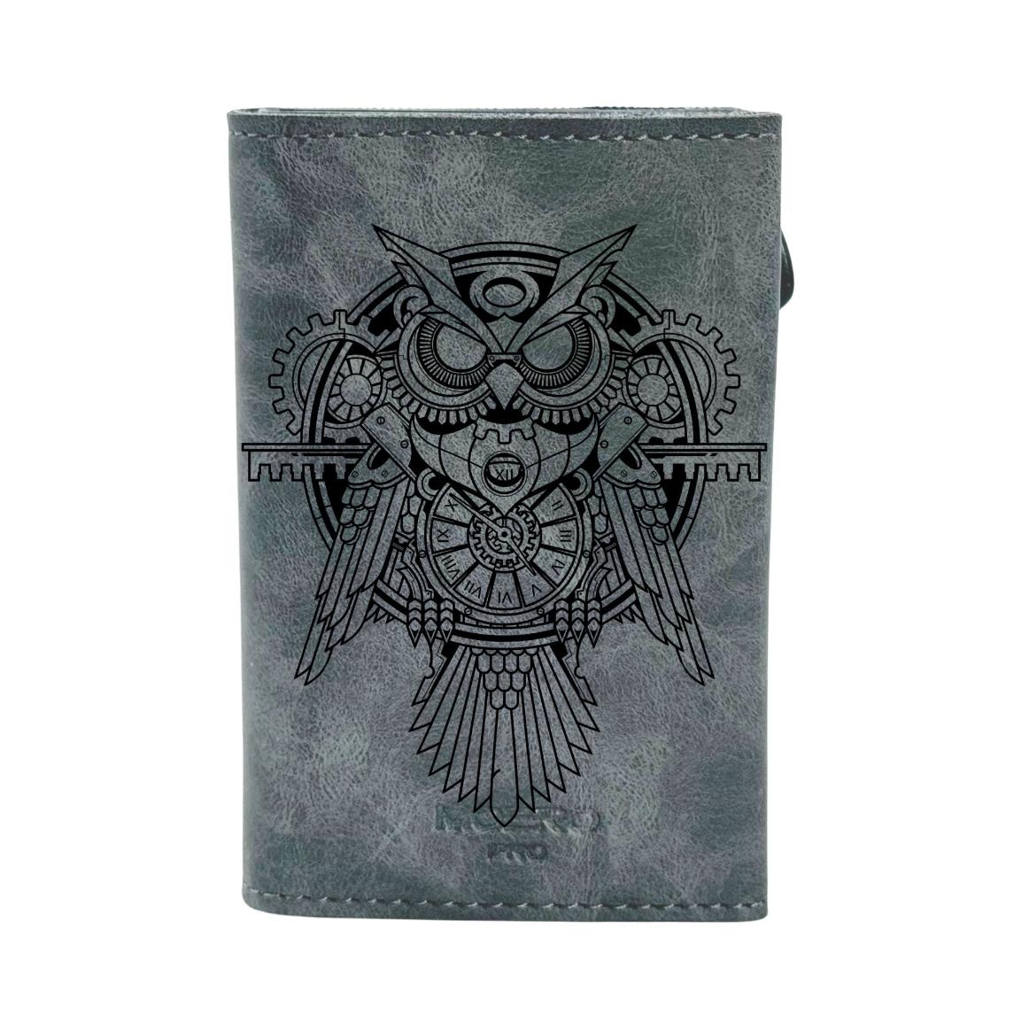 Moero Linea PRO Steampunk Pro portafoglio Steampunk 1 RFID vegano