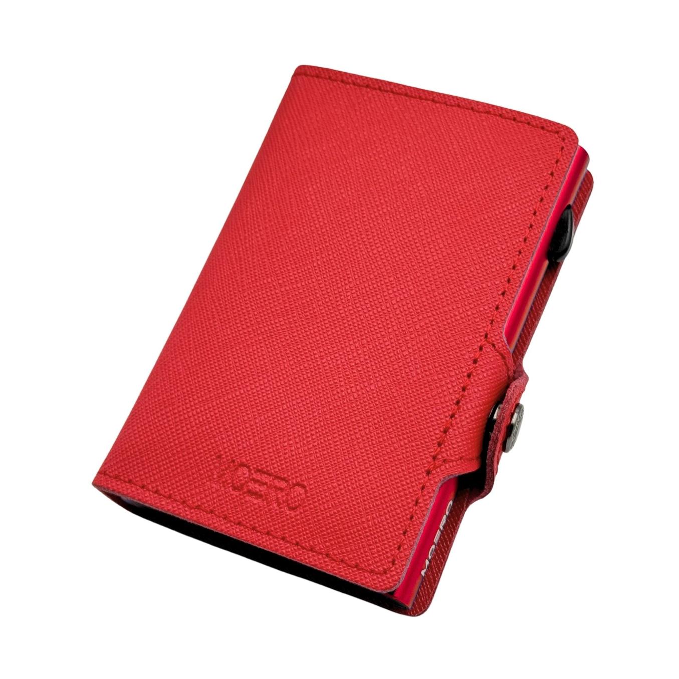 Moero Linea Classic Classic Saffiano portafoglio rosso 4.0 RFID