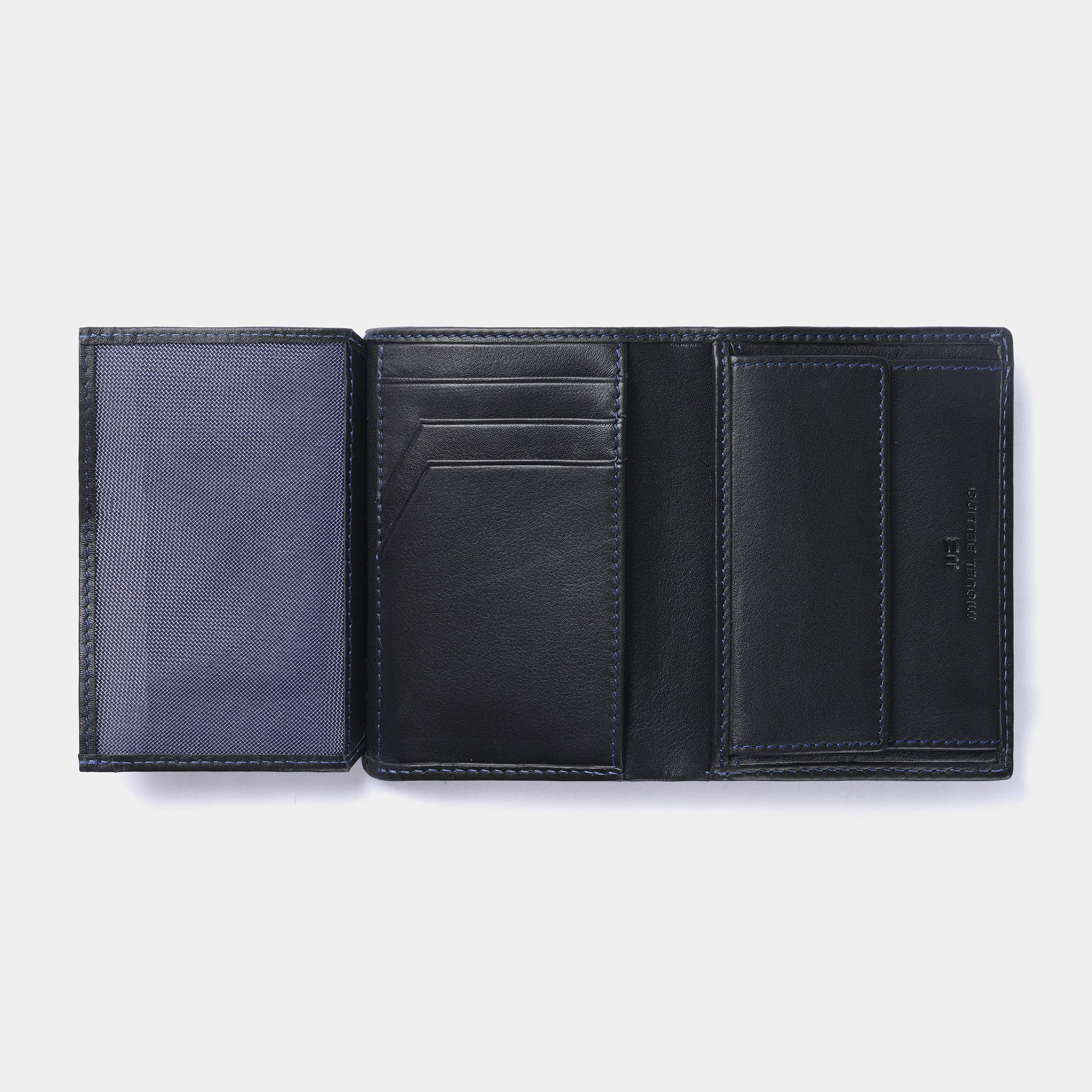 Miguel Bellido Carteras Macao portafoglio nero pelle bovina RFID