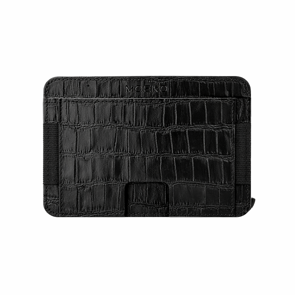 Moero Linea M2 Ultra Cocco portafoglio MagSafe marrone Find My
