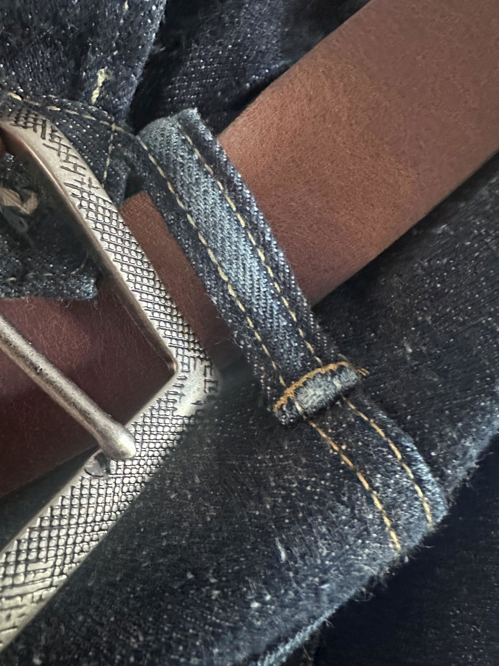 Crazy Horse Craft Belts cintura in pelle marrone classico 40 mm