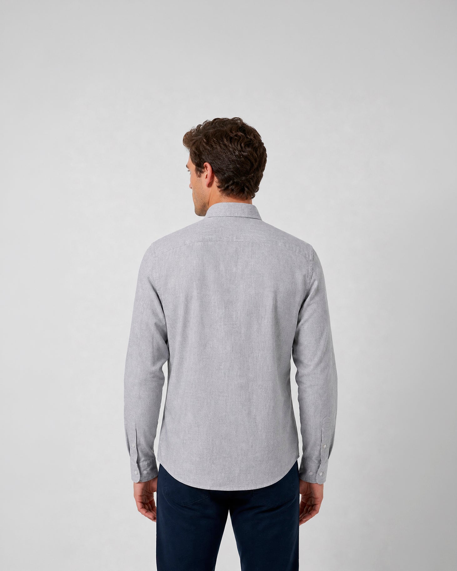 Miguel Bellido Camisas camicia casual stampata taglia 2 lino e cotone