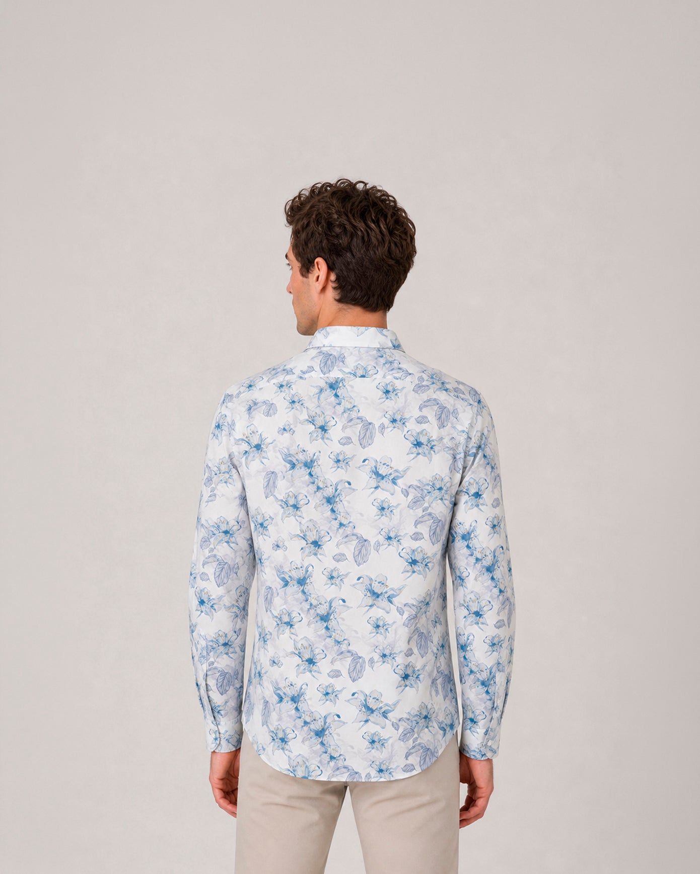 Miguel Bellido Camisas camicia casual stampata in cotone