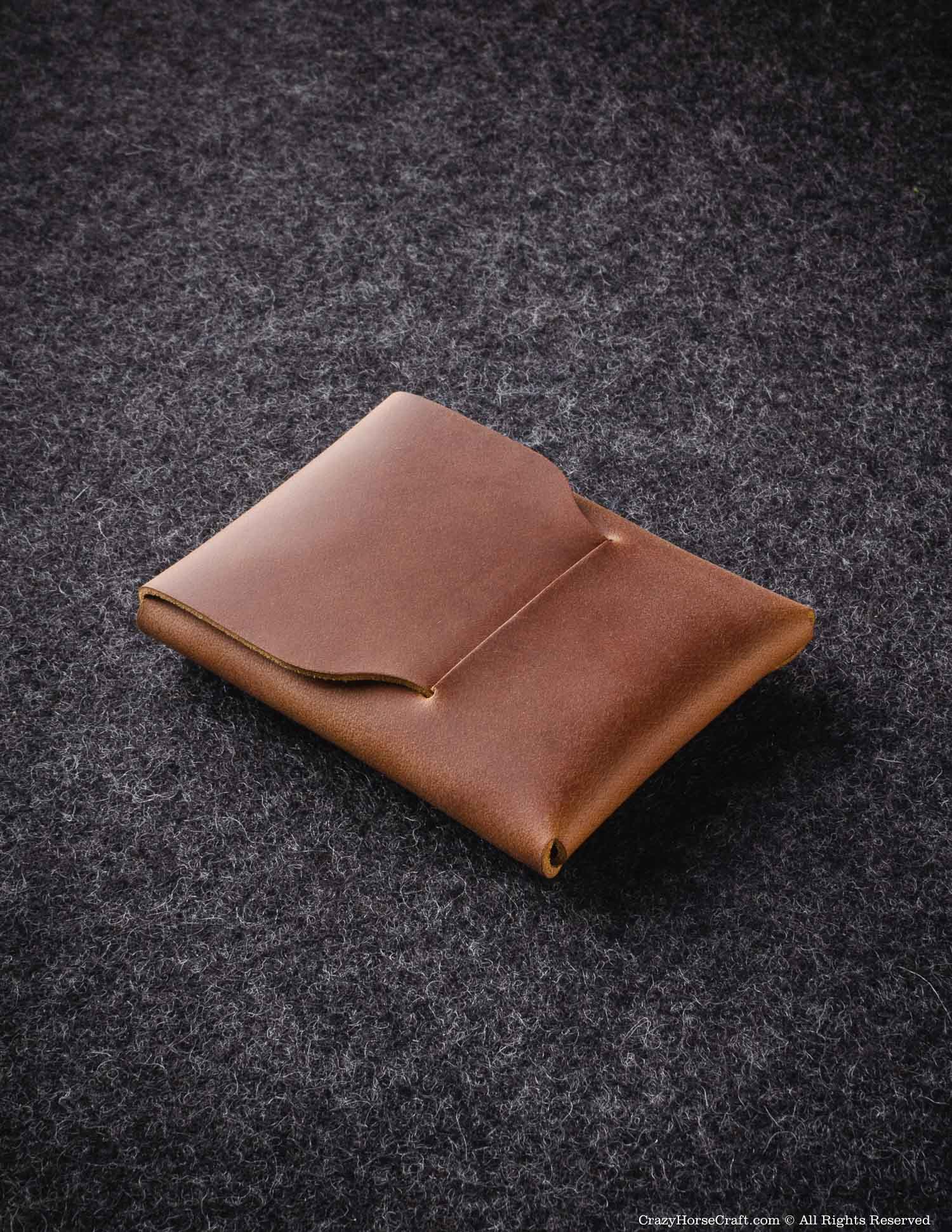 Crazy Horse Craft Wallets & Card Holders portafoglio slim Classic Brown