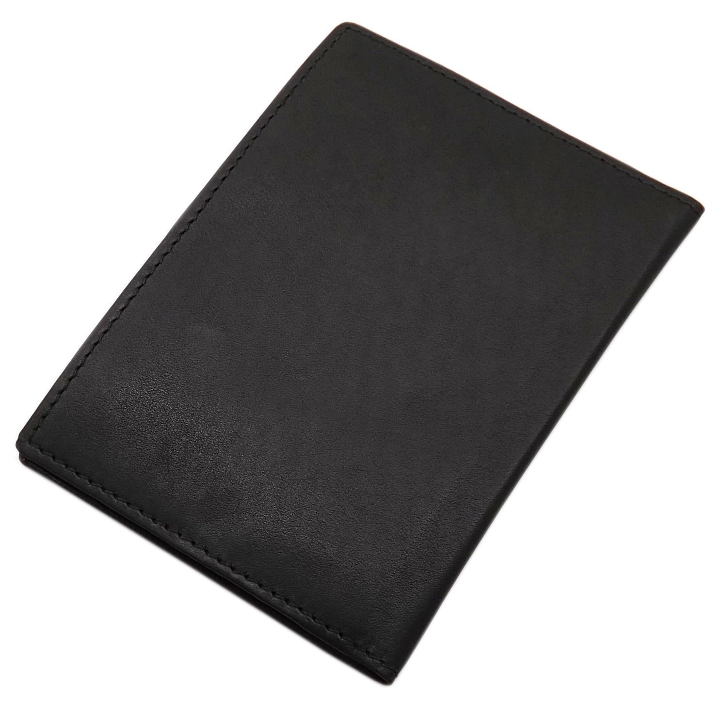 myledershop Karten- und Ausweisetuis porta documenti in pelle di vitello nero 13 scomparti