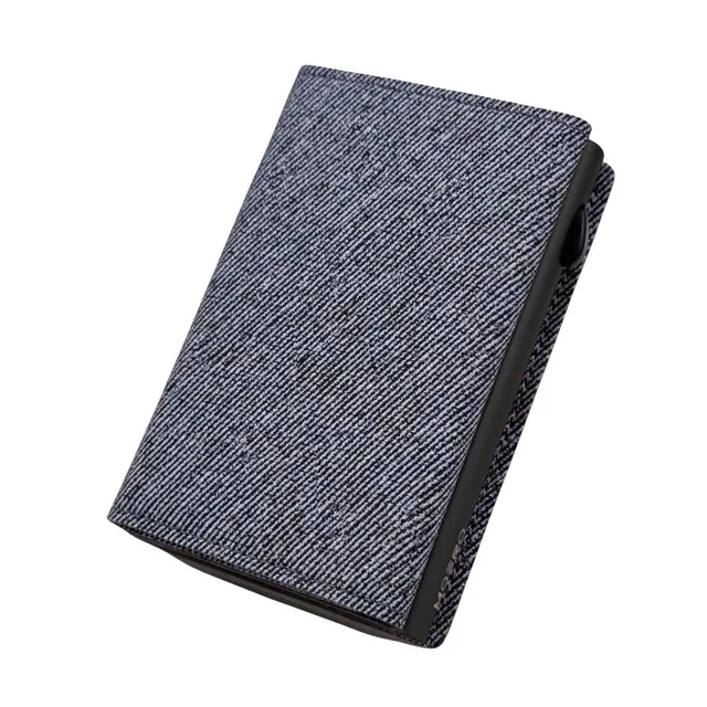 Moero Linea PRO Jeans portafoglio blu in denim RFID