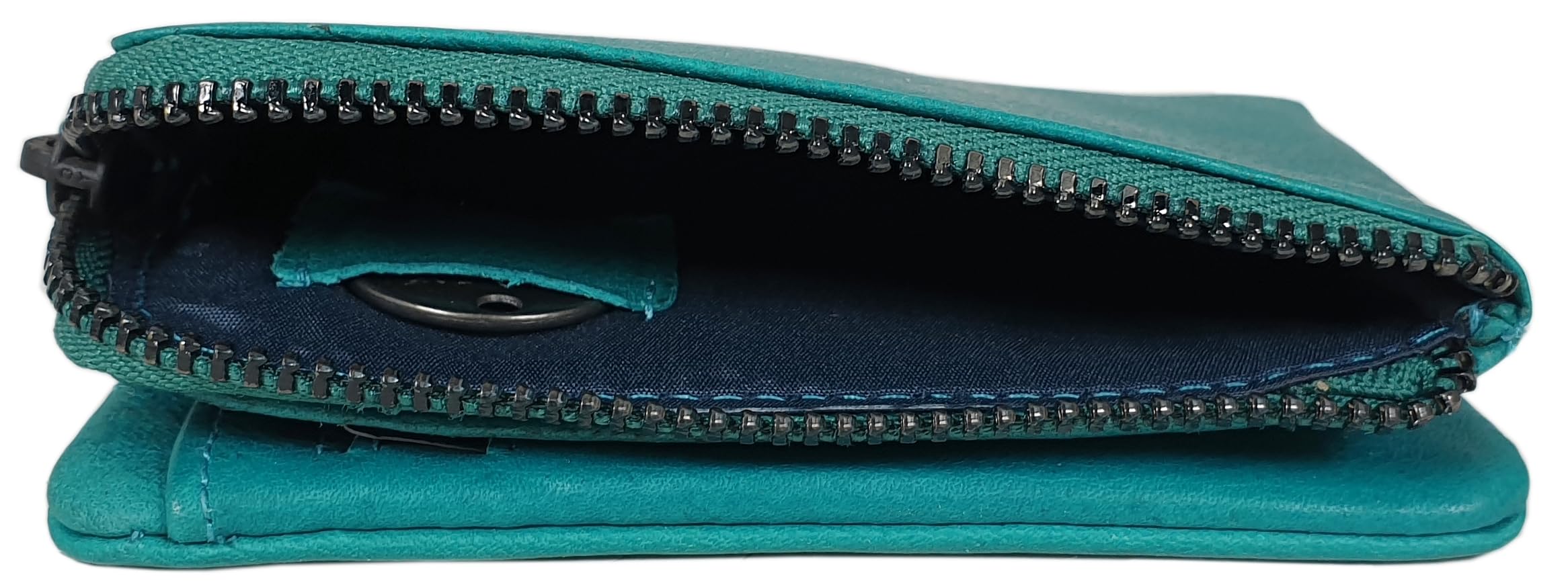 myledershop Herren Geldbörsen portafoglio uomo nero RFID