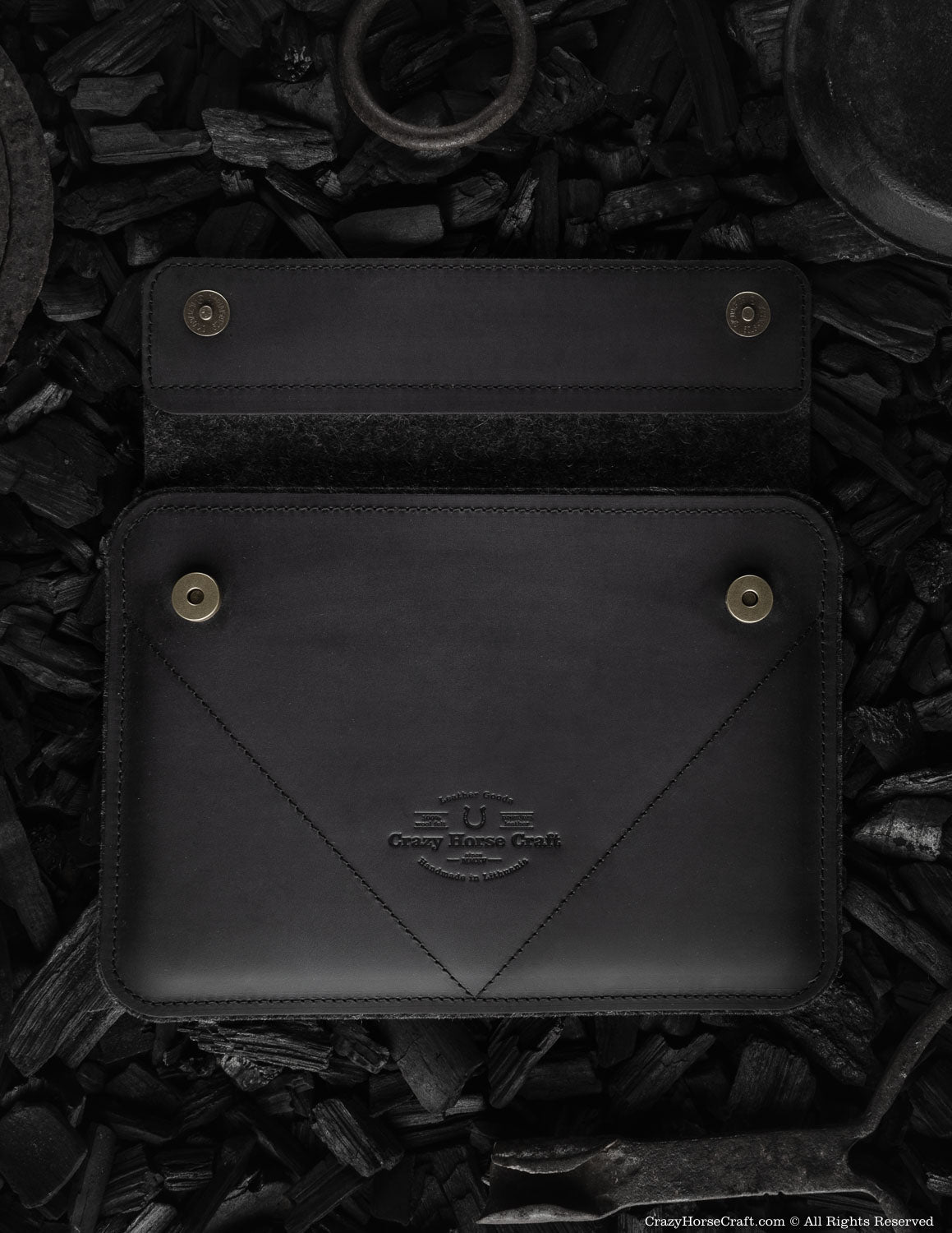 Crazy Horse Craft iPad and Kindle Cases custodia iPad Pro/Air Carbon Black