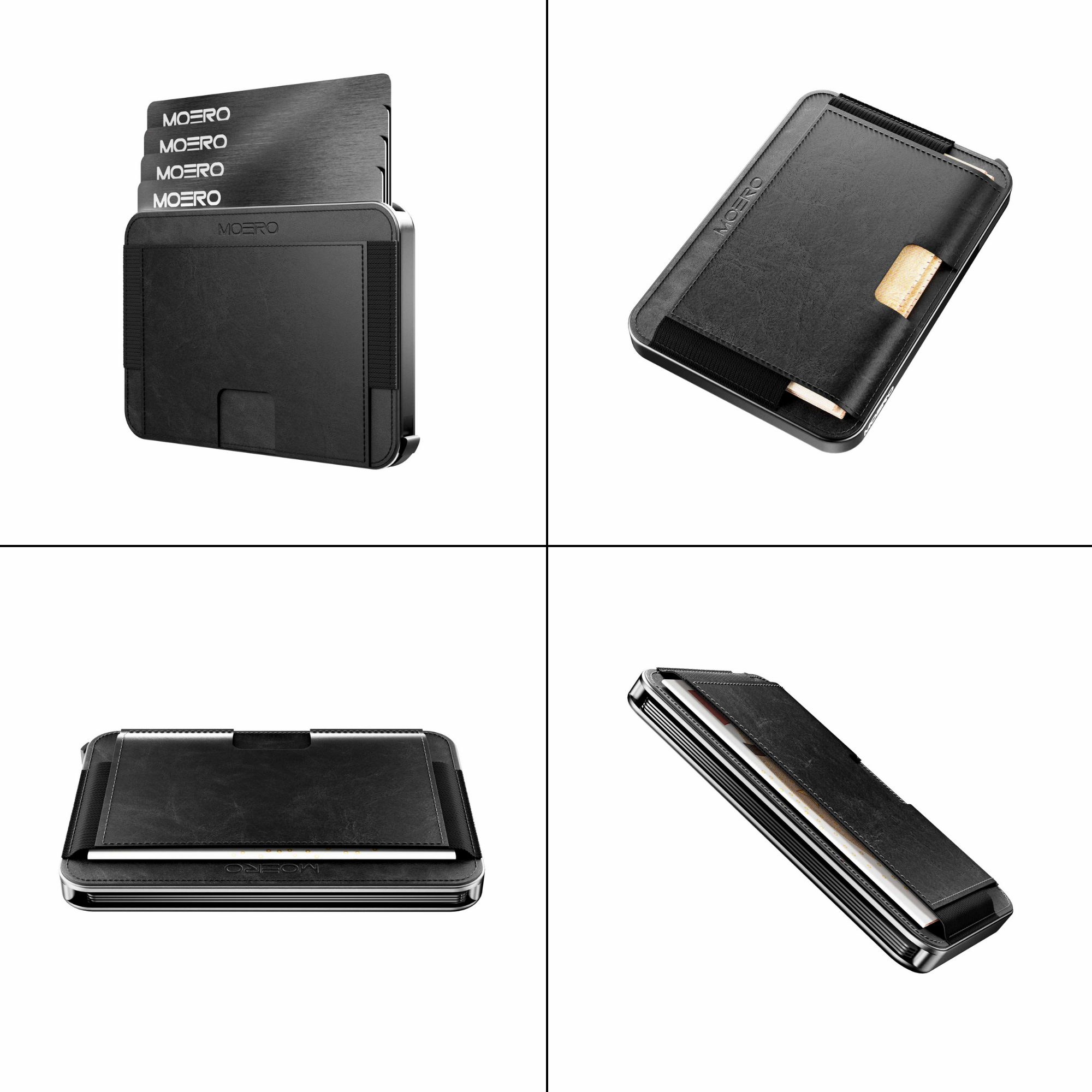 Moero Linea M2 Ultra Vintage portafoglio MagSafe Find My RFID