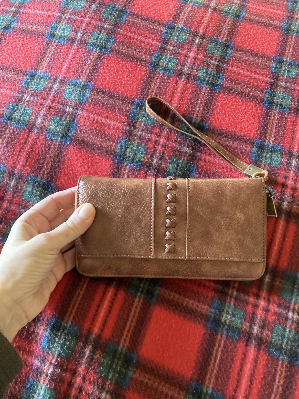 GOIACII WOMEN'S LARGE WALLET portafoglio donna A02 vino rosso RFID