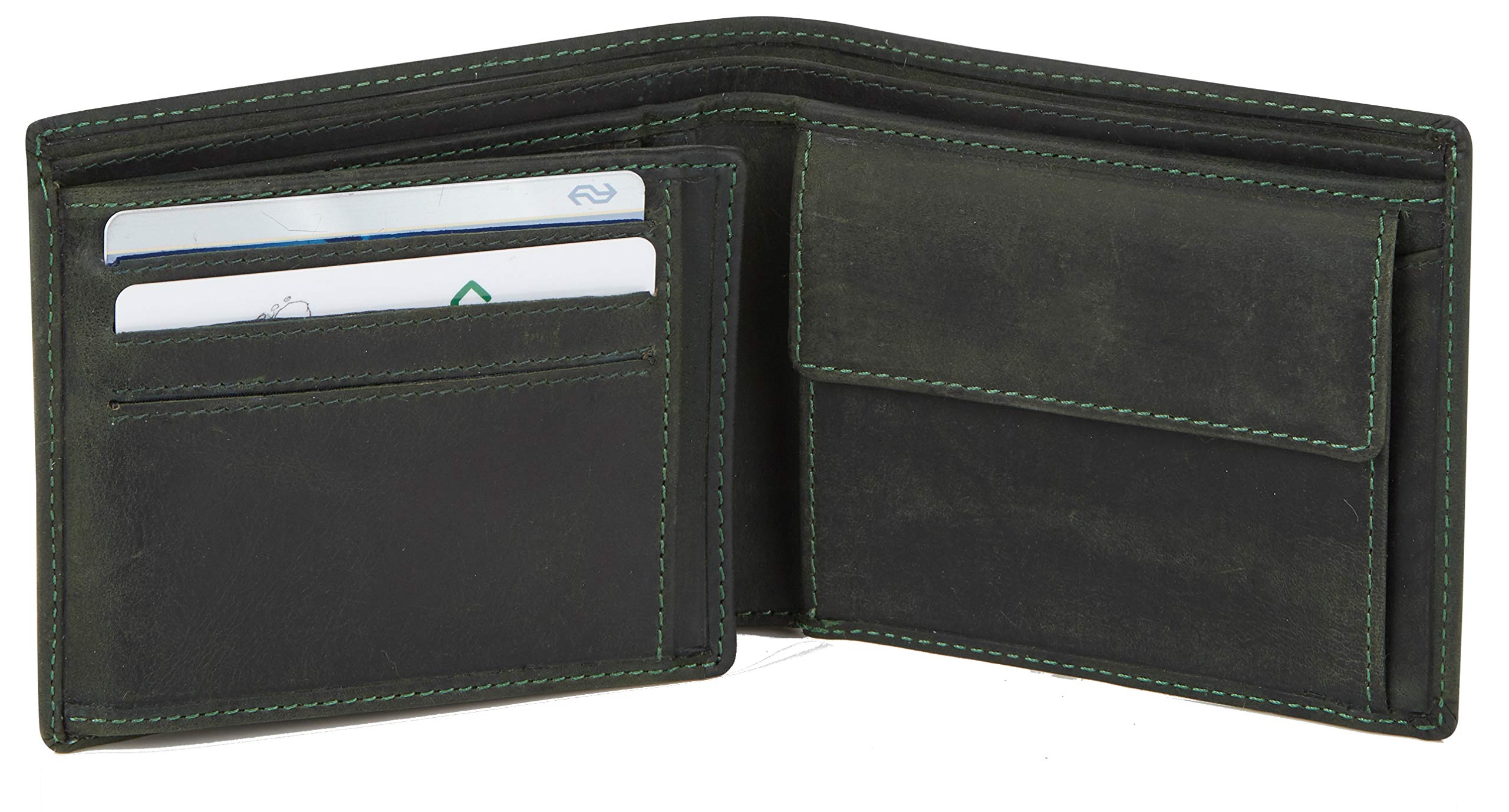 Visconti Hunters Wallets 701 portafoglio uomo verde oliva RFID