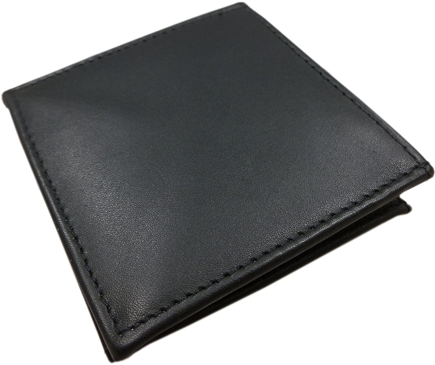myledershop Münzbörsen portamonete marocchino nero in vacchetta