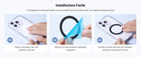 Moero Accessori MagSafe Anillo universal Anelli MagSafe 2 pezzi adesivi