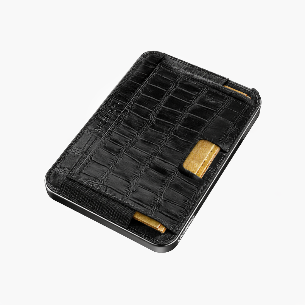 Moero Linea M2 M2 Pro portafoglio Black MagSafe RFID