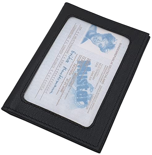 myledershop Karten- und Ausweisetuis porta carte in pelle di vitello