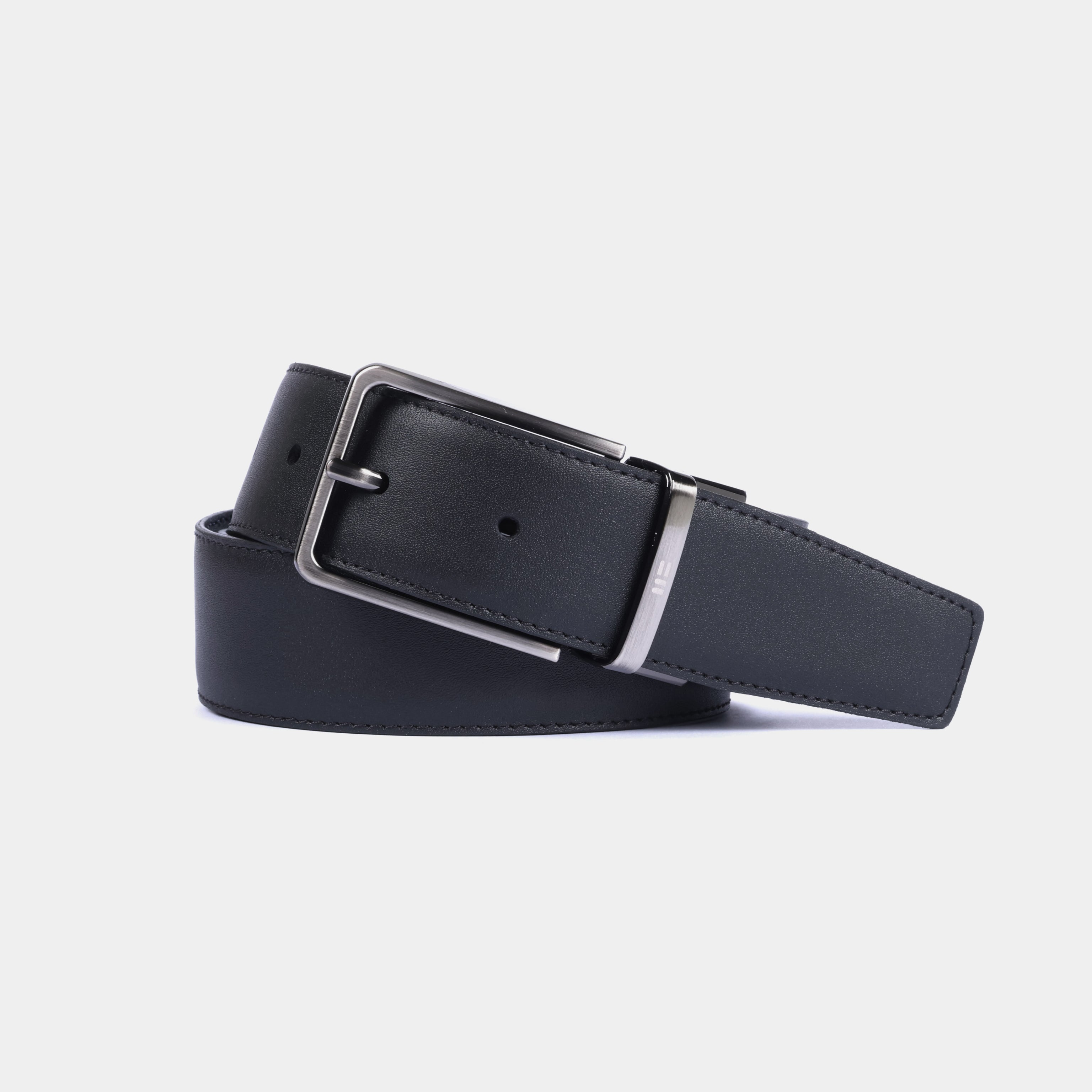 Miguel Bellido Cinturones cintura reversibile in pelle bovina