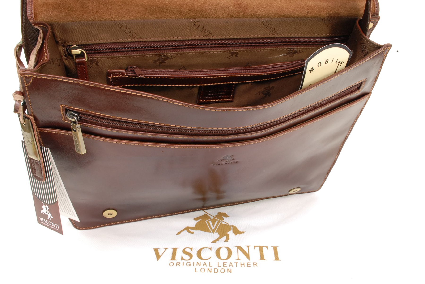 Visconti Tuscany Aldo VT7 borsa messenger A4