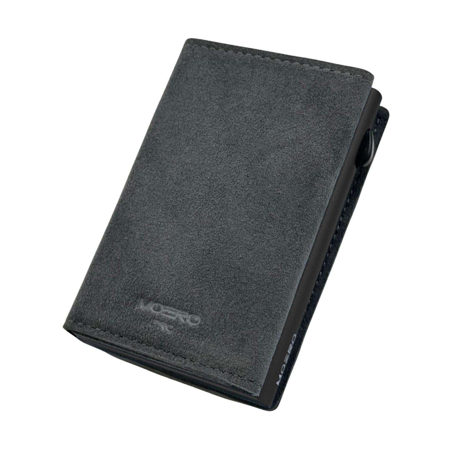 Moero Linea PRO PRO Zip SUPERIOR portafoglio grigio RFID