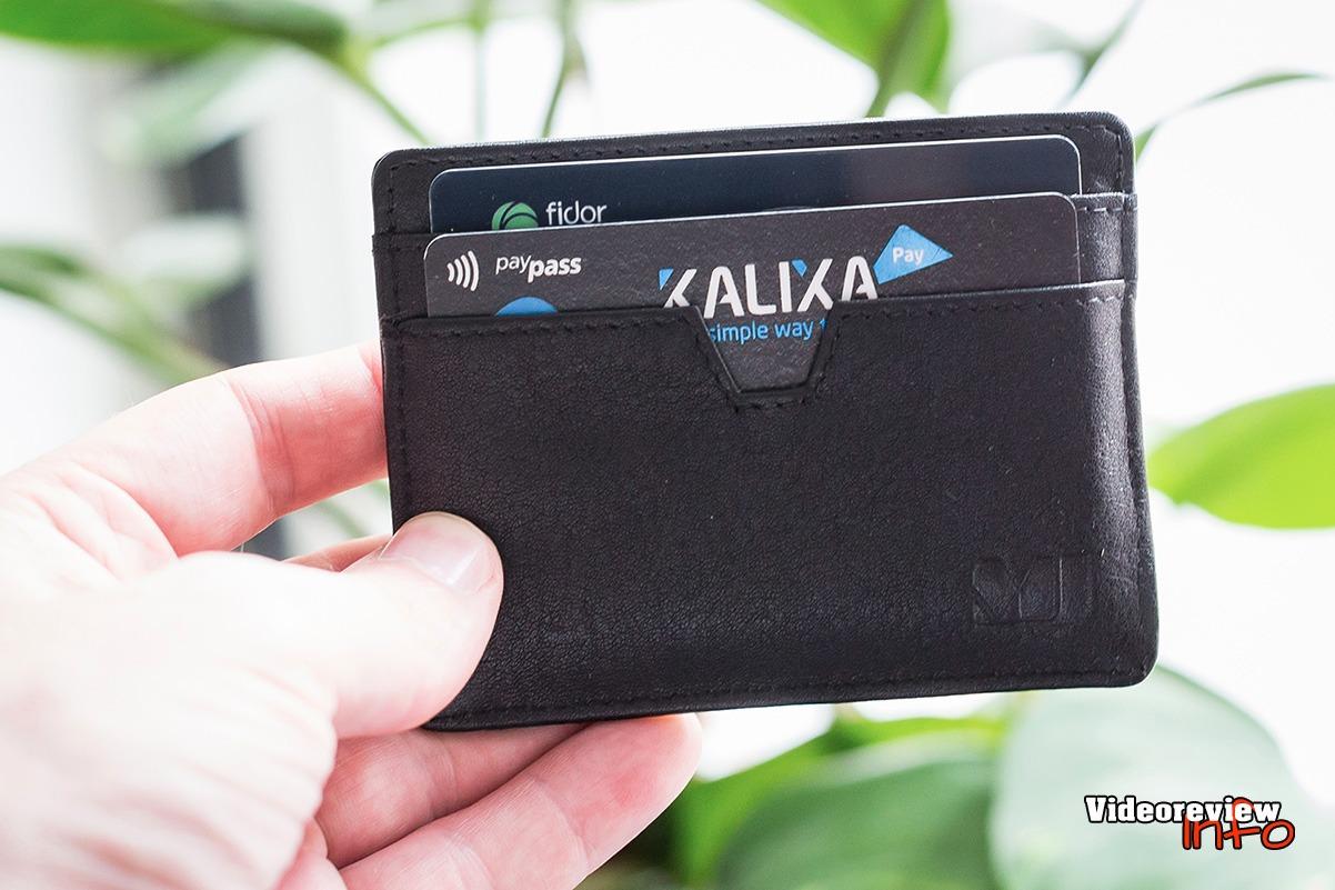 myledershop Kredit- und Visitenkartenetuis porta carte di credito in vacchetta
